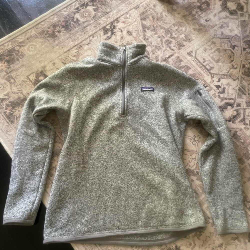 Patagonia Gray Fleece Pullover